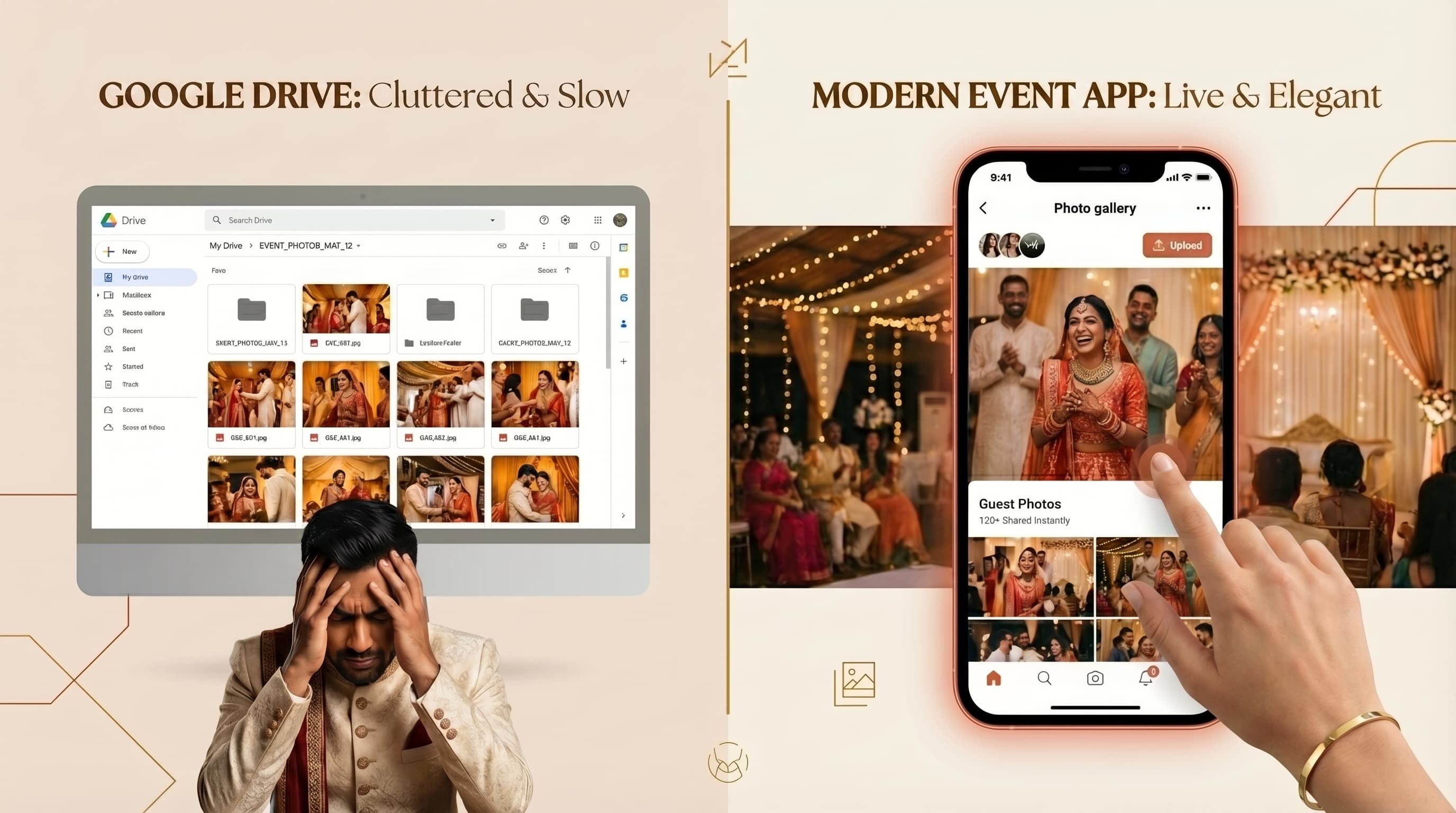 Google Drive vs Photo Sharing Apps for Events | Why Momento is Better in 2026