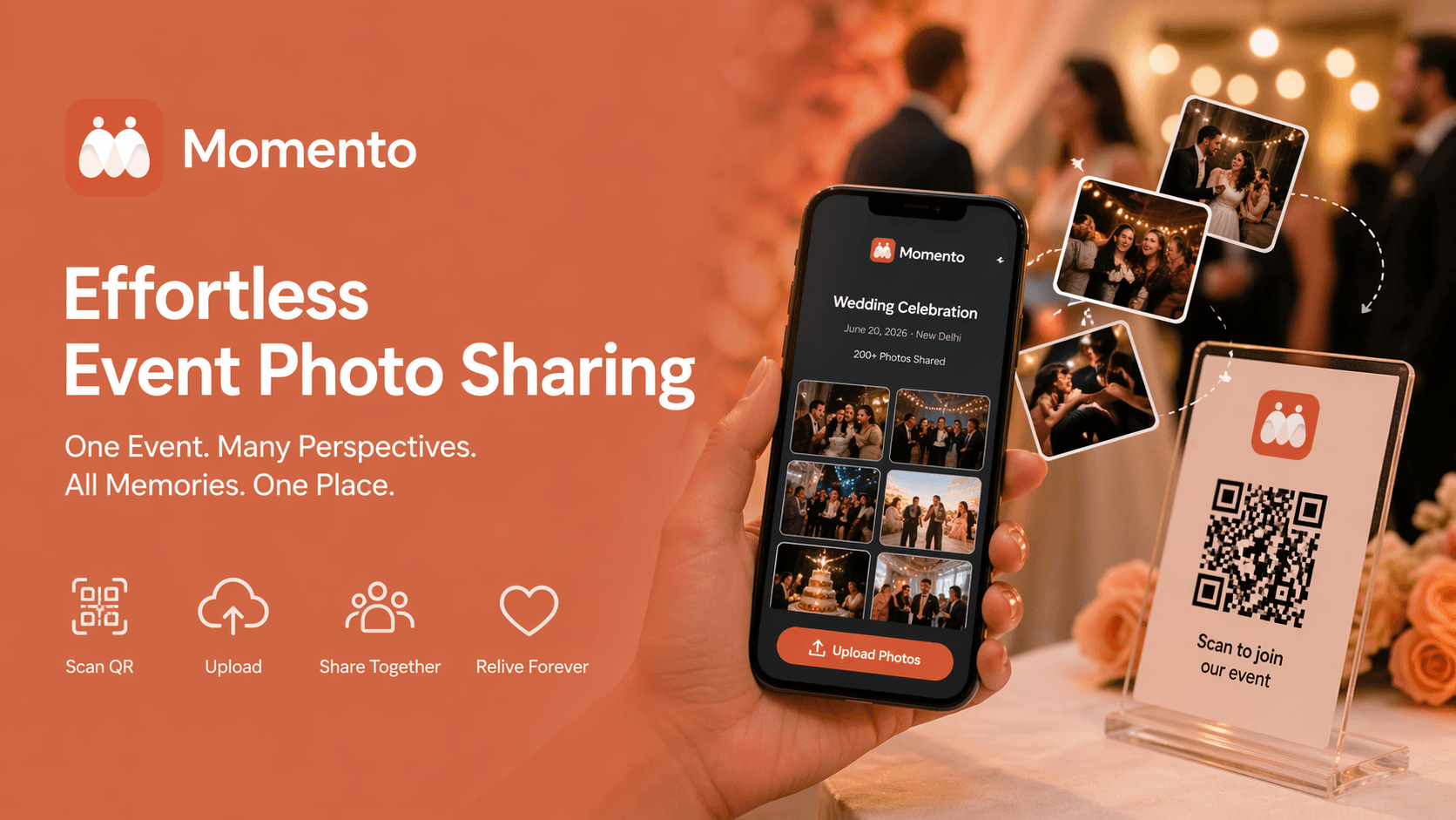 How Momento Memories Makes Event Photo Sharing Effortless